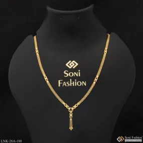 1 Gram Gold Plated Fashion-Forward Gorgeous Design Chain for Ladies - Style A188