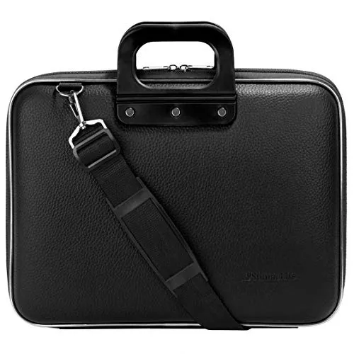 13.3"-14" Laptop Carrying Case Shoulder Portfolio Bag Fit MSI, Dell, Acer, Asus, Razer, Gigabyte,