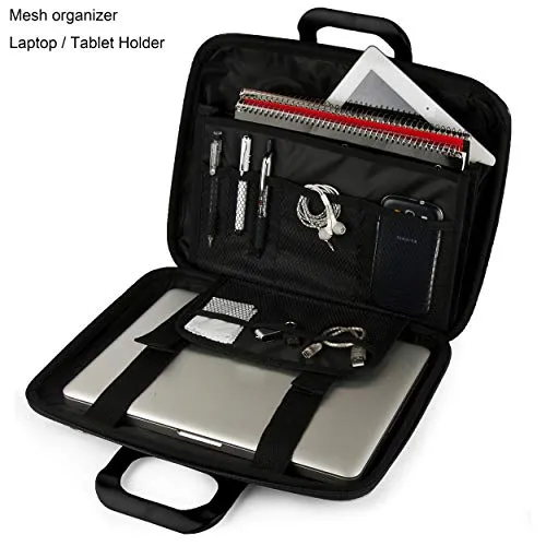 13.3"-14" Laptop Carrying Case Shoulder Portfolio Bag Fit MSI, Dell, Acer, Asus, Razer, Gigabyte,