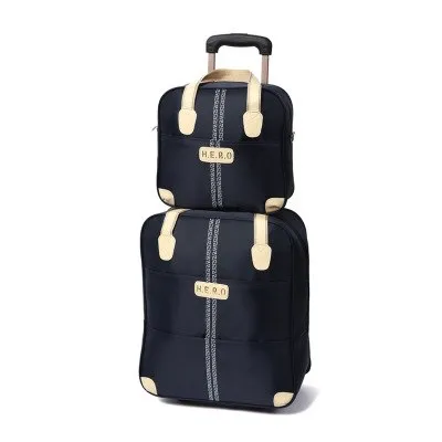 17.7 Inch Travel Luggage Set Brand Spinner Wheel Suitcase Original Women Boarding Box Carry On