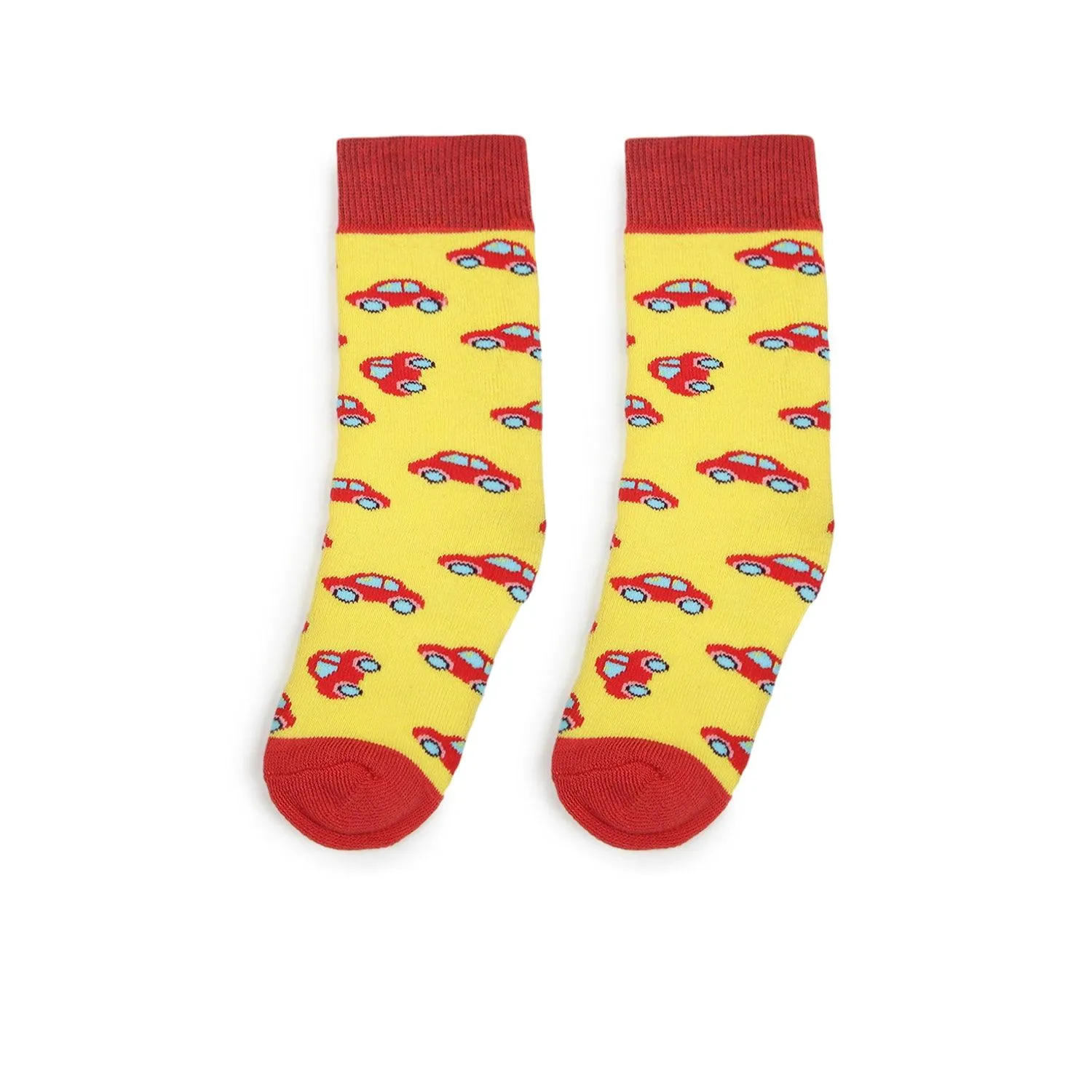 4-8 Years Cars Kids Socks