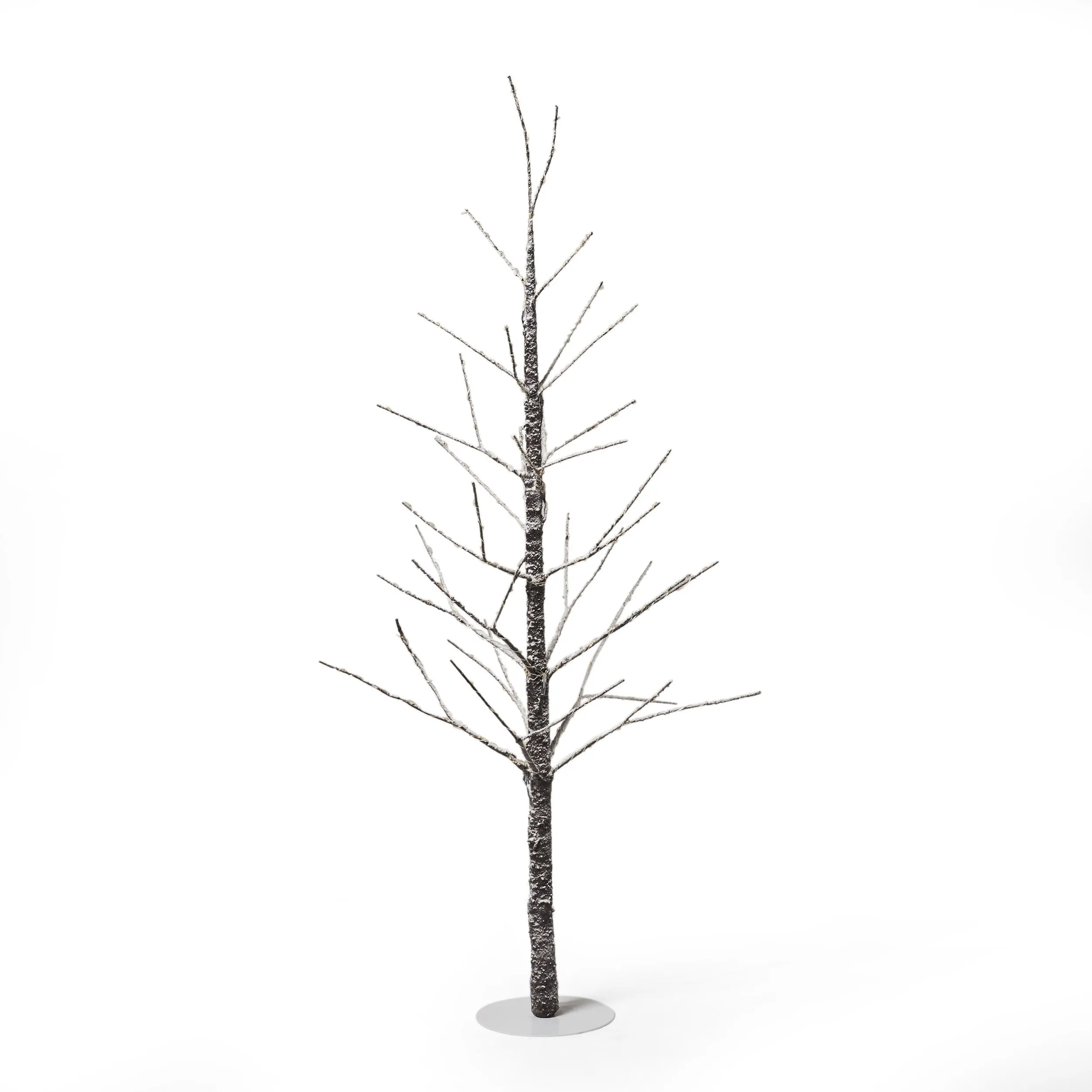 4-foot Pre-Lit 228 Warm White LED Artificial Christmas Twig Tree - NH376313