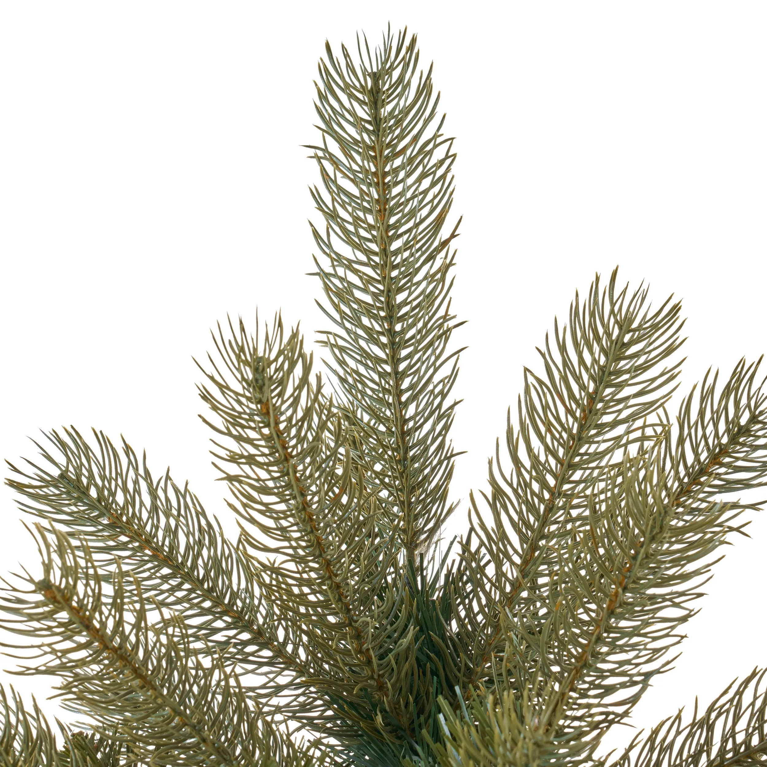 4.5-foot Mixed Spruce Hinged Artificial Christmas Tree - NH903703