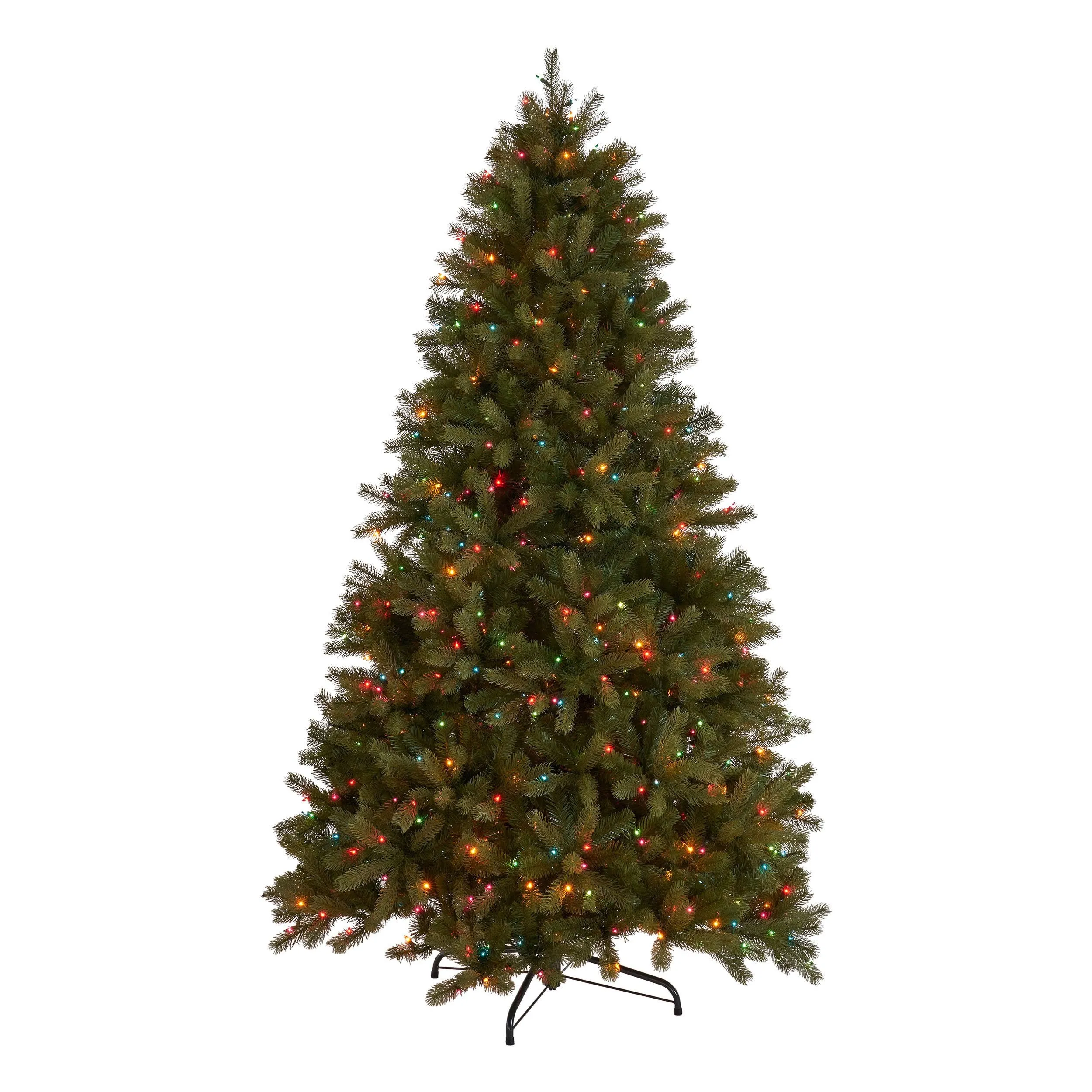 4.5-foot Mixed Spruce Hinged Artificial Christmas Tree - NH903703