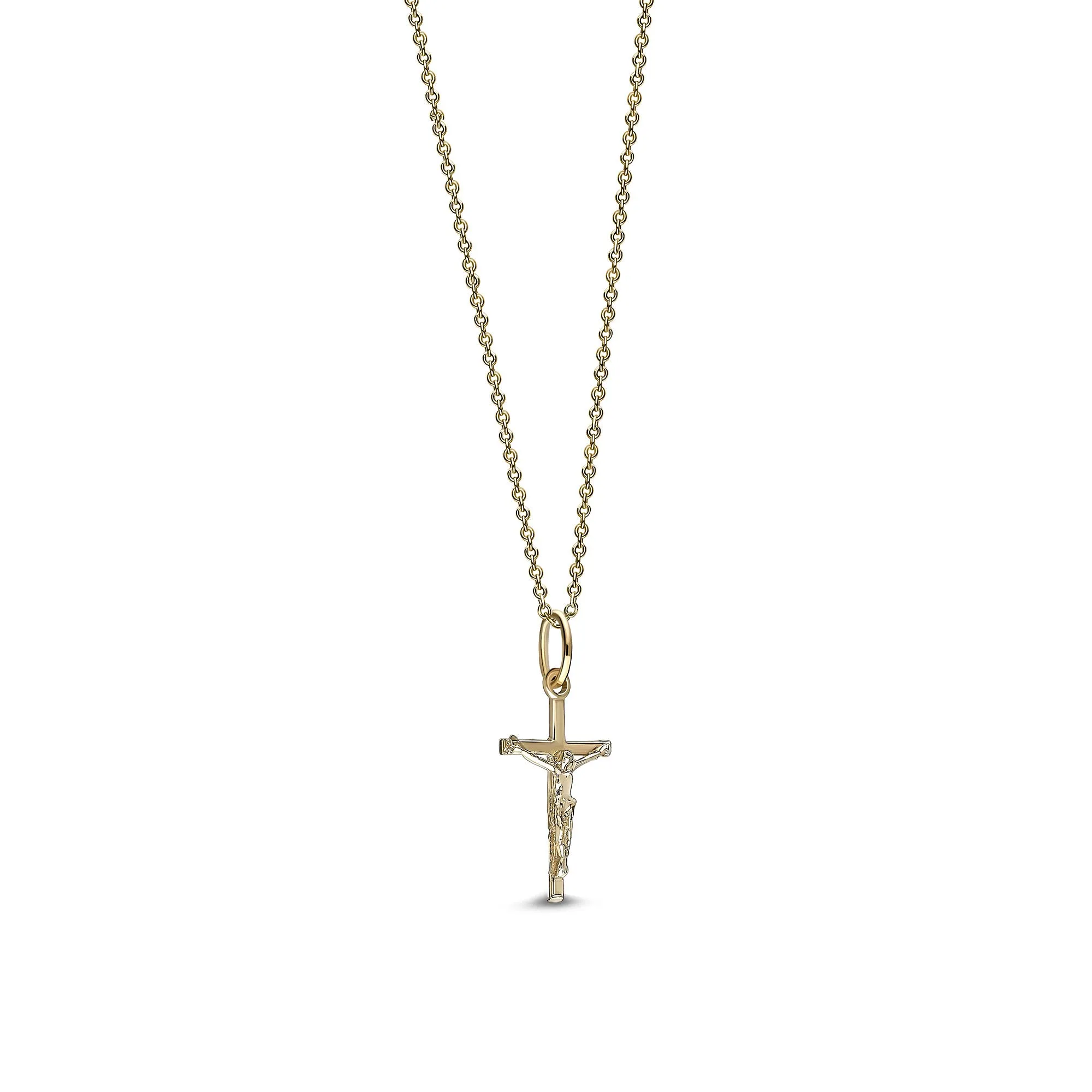 9ct Gold Crucifix Pendant