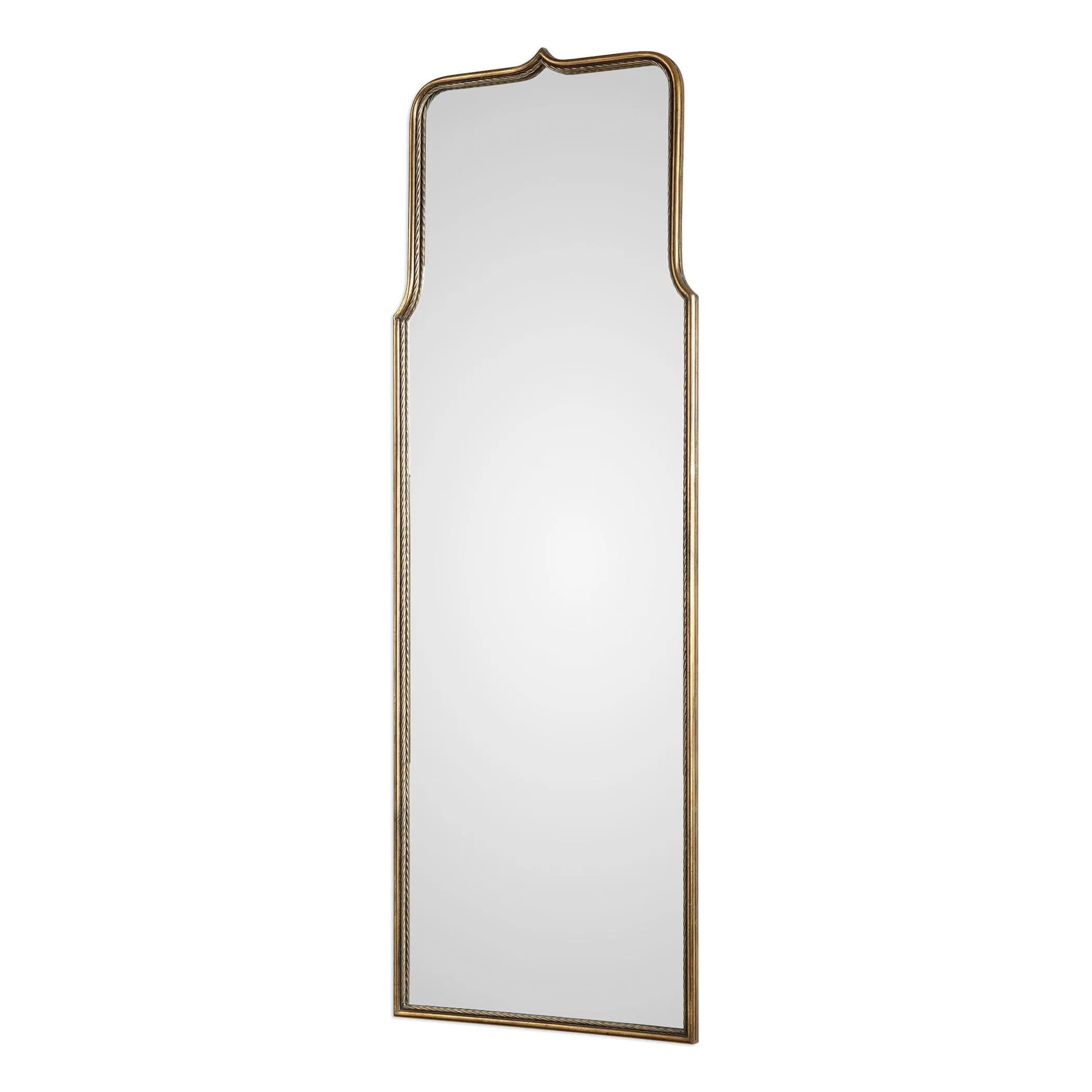 Adelasia Antiqued Gold Mirror