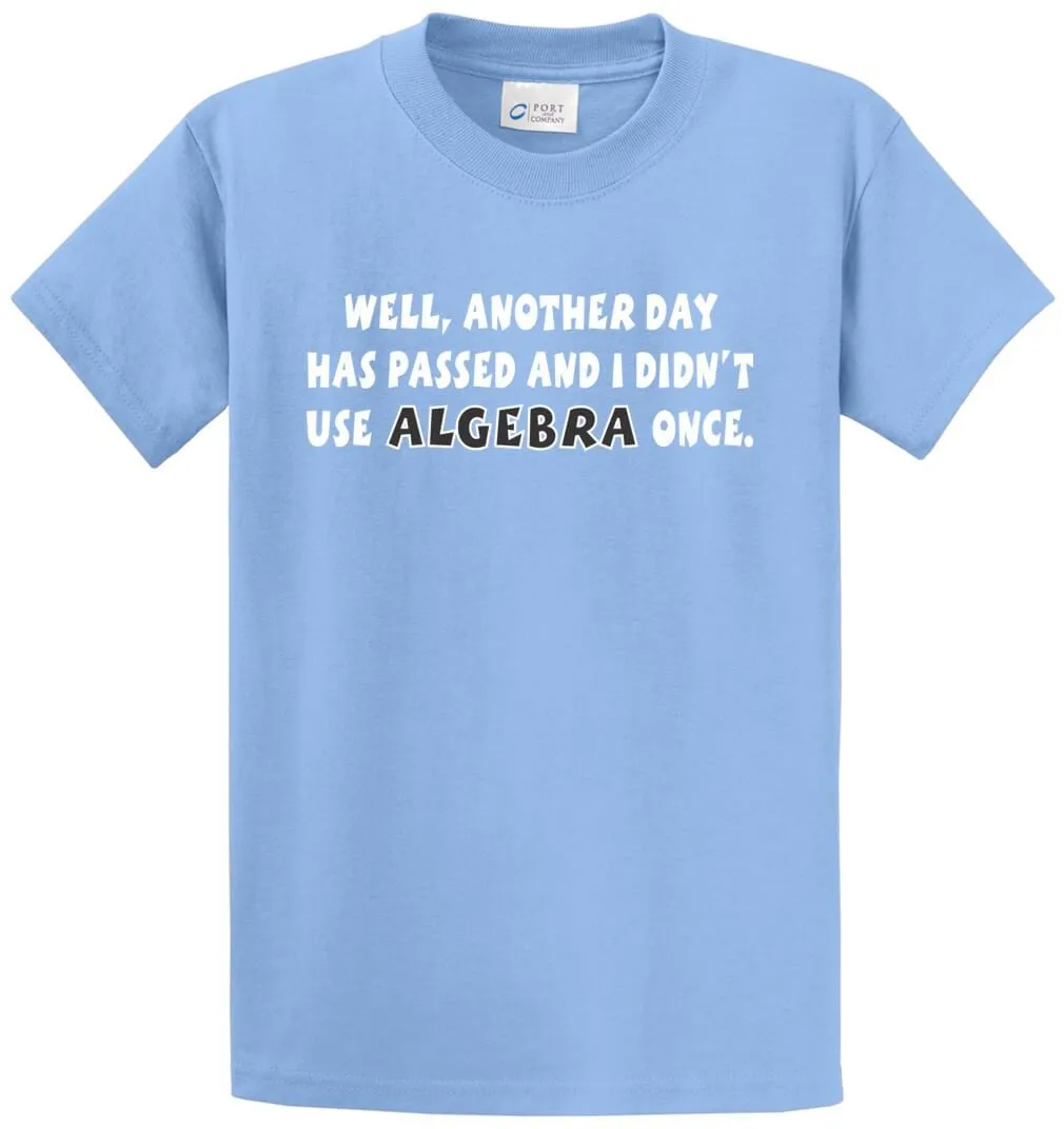 Algebra Printed Tee Shirt