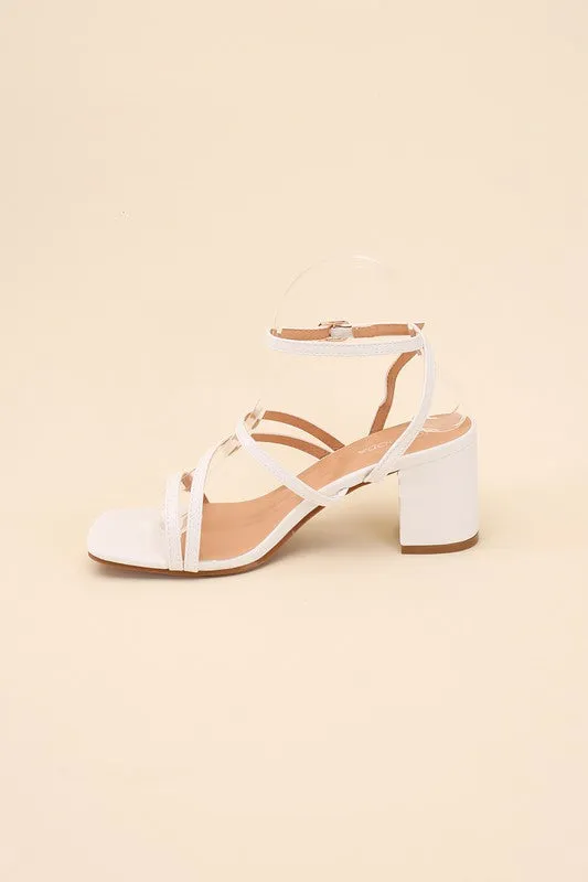 ALI-6 Strappy Low Heel