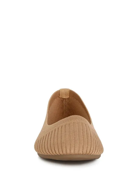 Ammie Solid Casual Ballet Flats