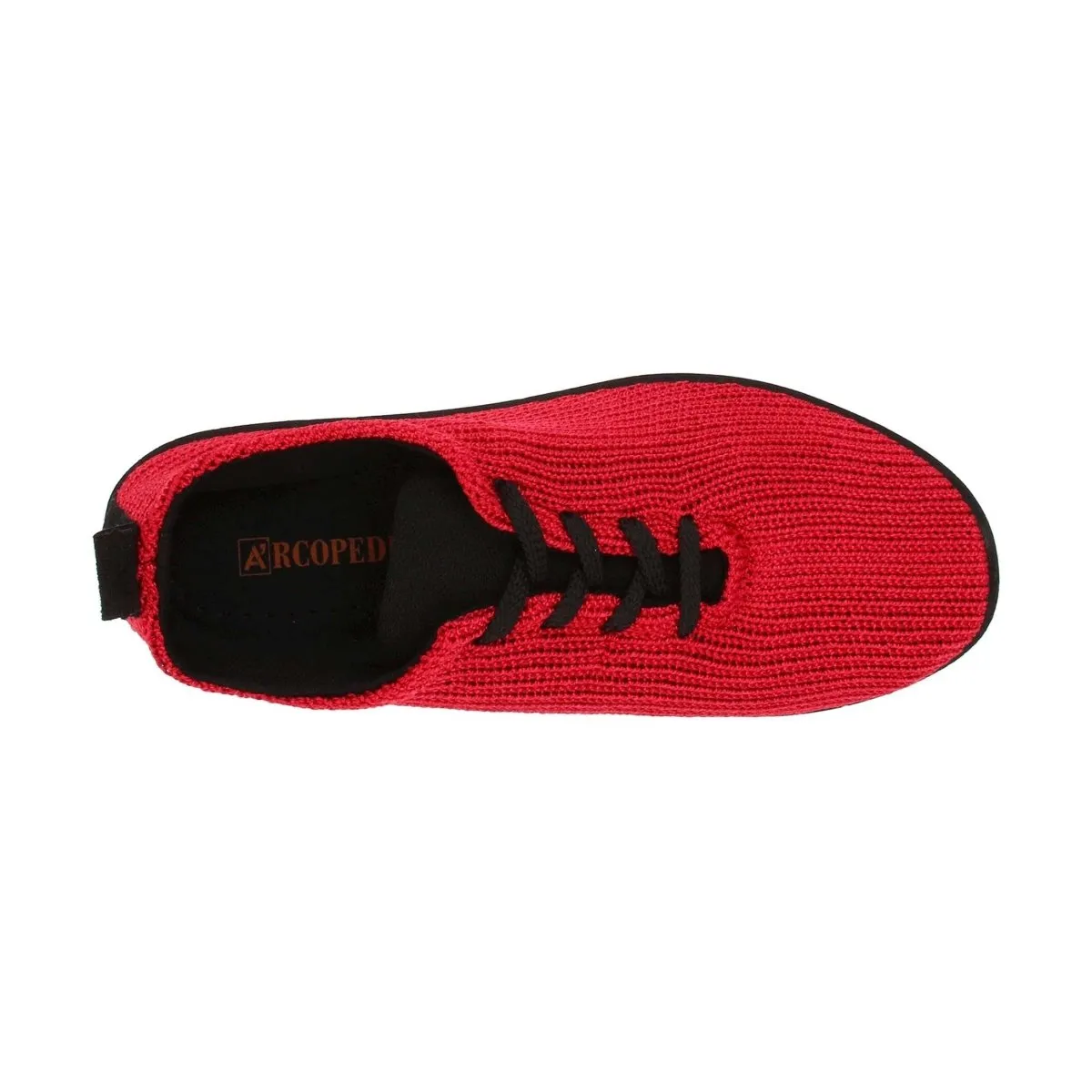 Arcopedico Women's LS Oxford Red Fabric