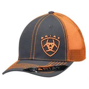 Ariat Men's Signature Logo Ball Cap - Orange