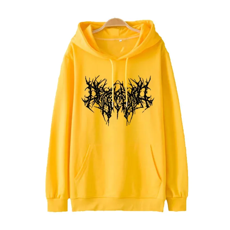 Autumn Cotton Oversize Gothic Hip Hop Streetwear Winter Fashionable Hoodie