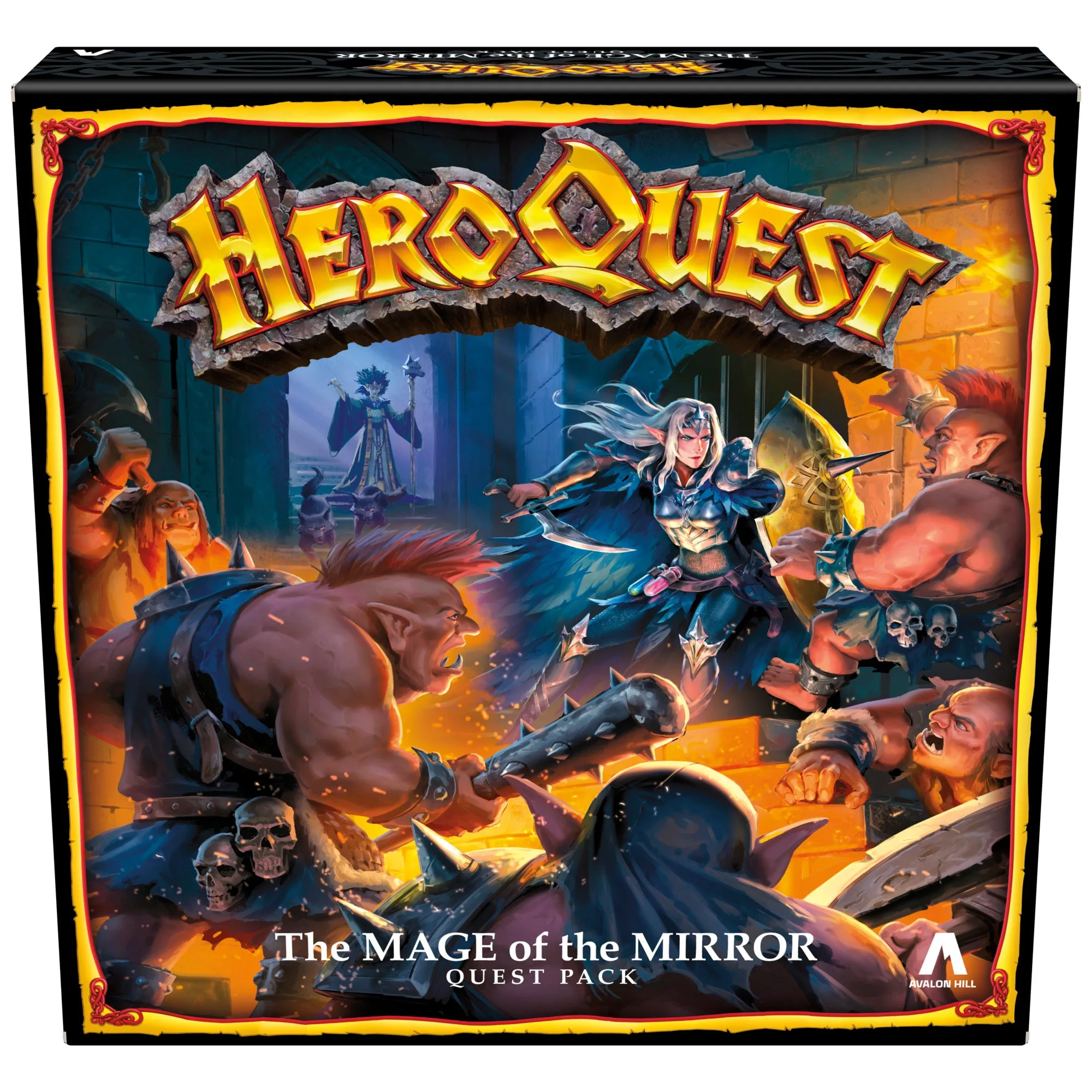 Avalon Hill Heroquest The Mage of the Mirror Quest Pack