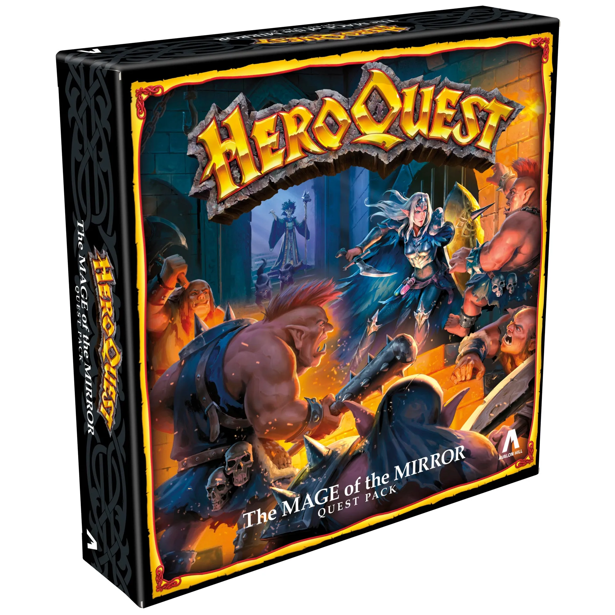 Avalon Hill Heroquest The Mage of the Mirror Quest Pack