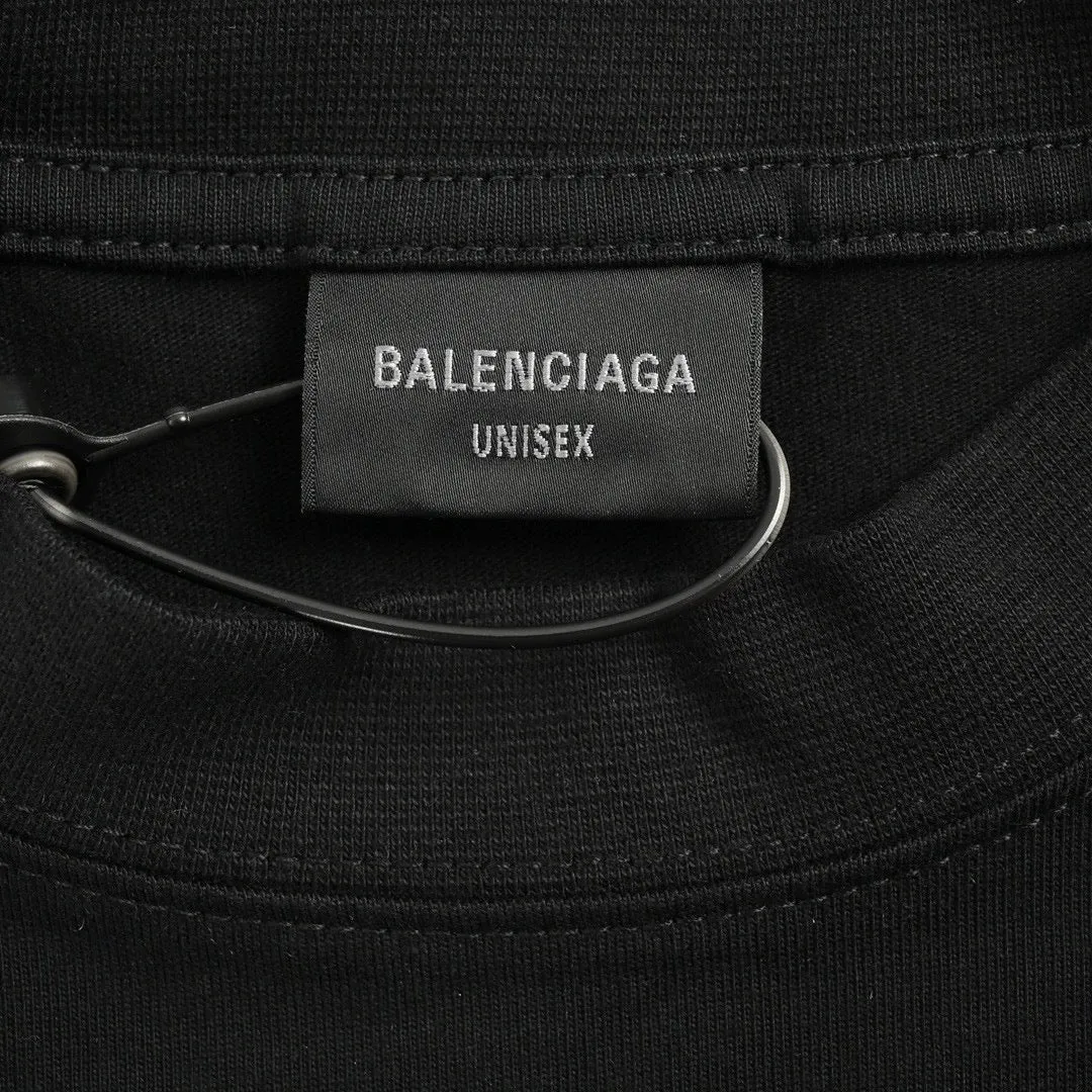 Balenciaga Gothic Logo T-Shirt (Black)