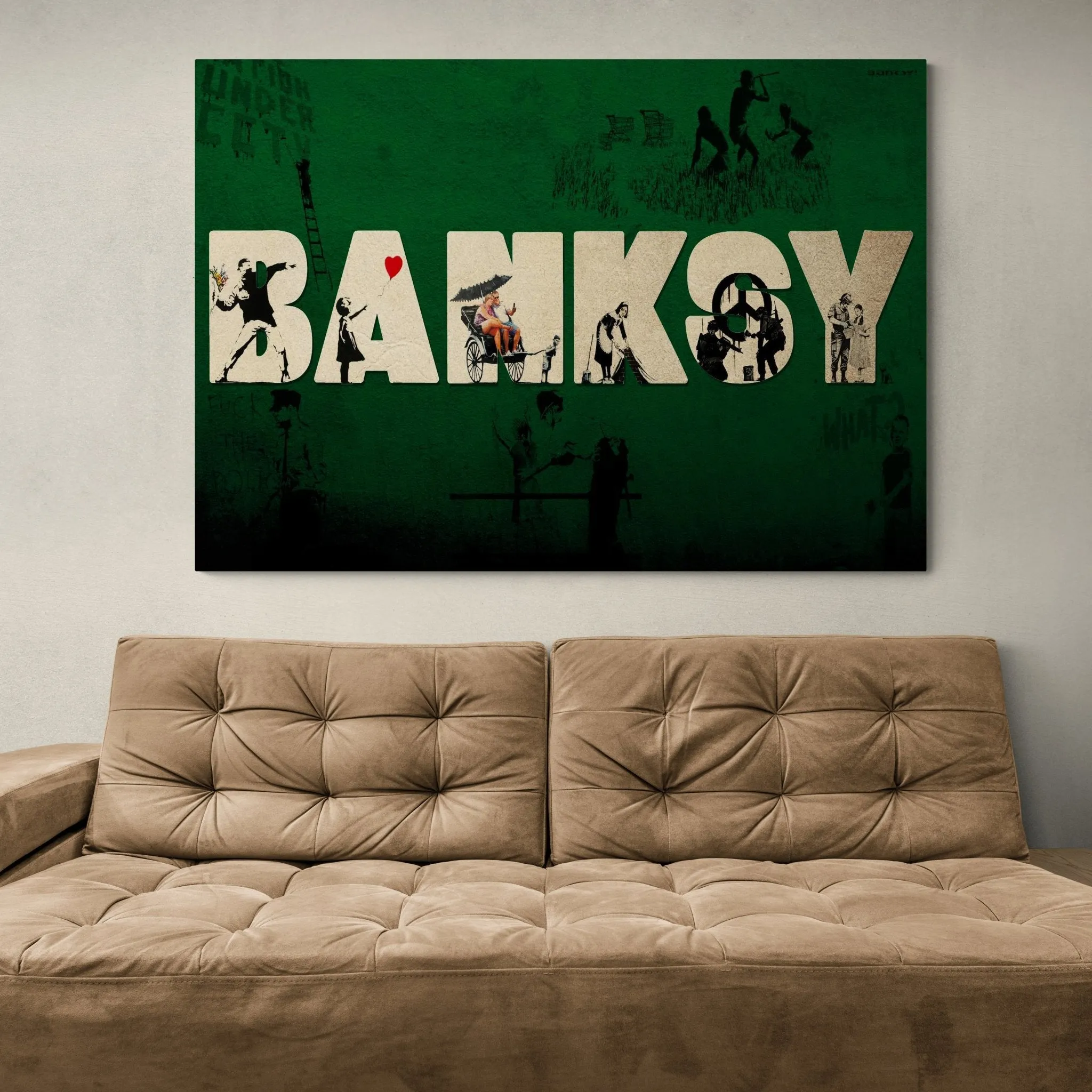 Banksy Wall Art