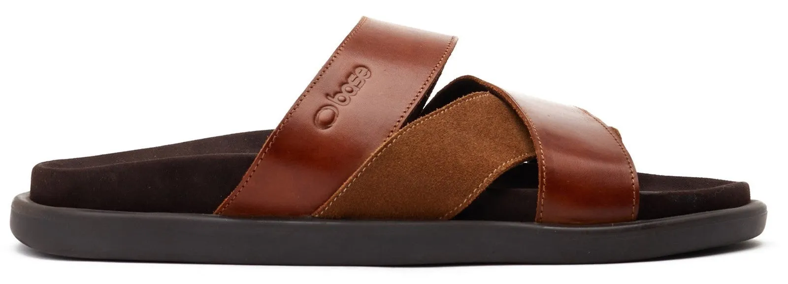 Base London Ponza Mens Leather Slip On Sandal