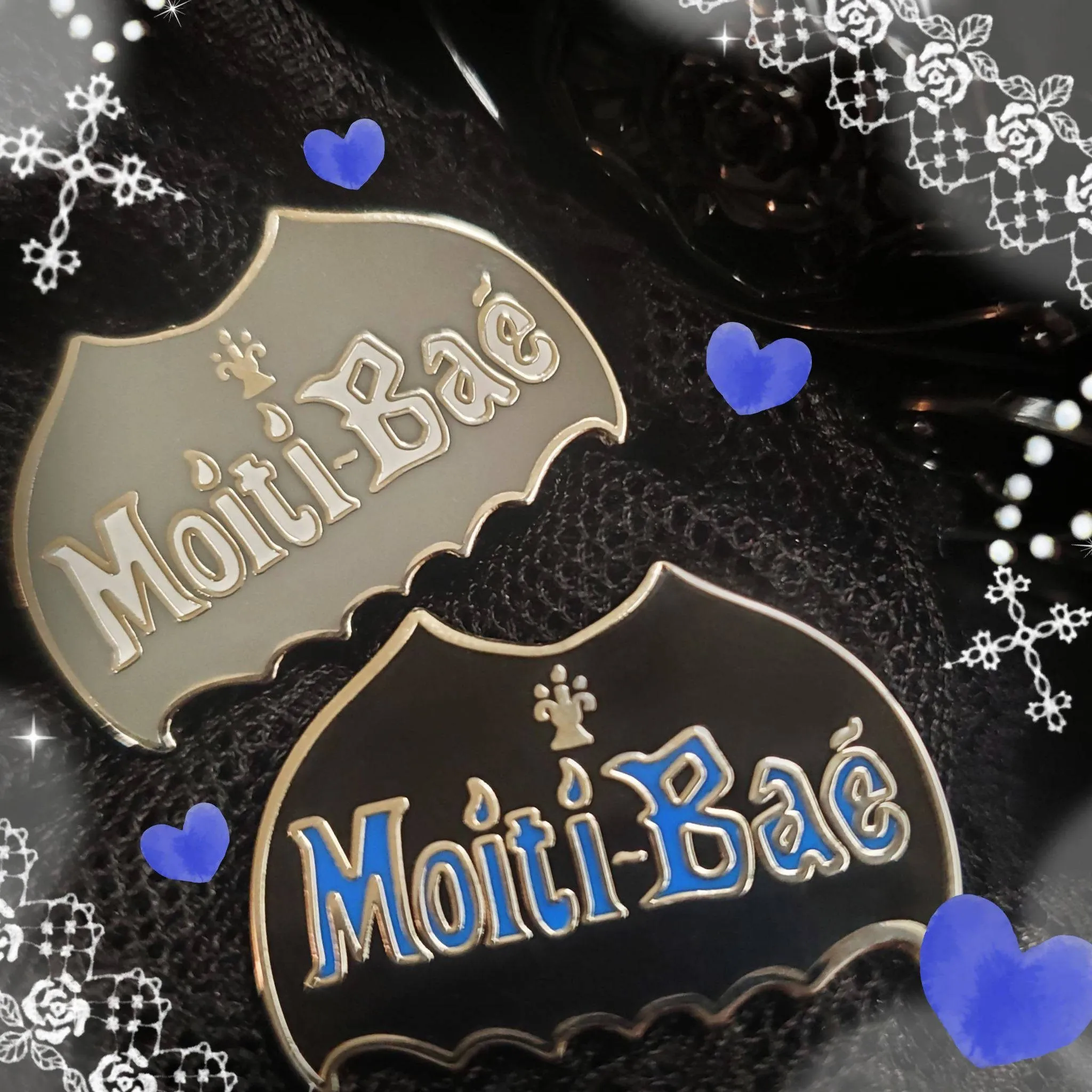 Bat Bae Enamel Pin