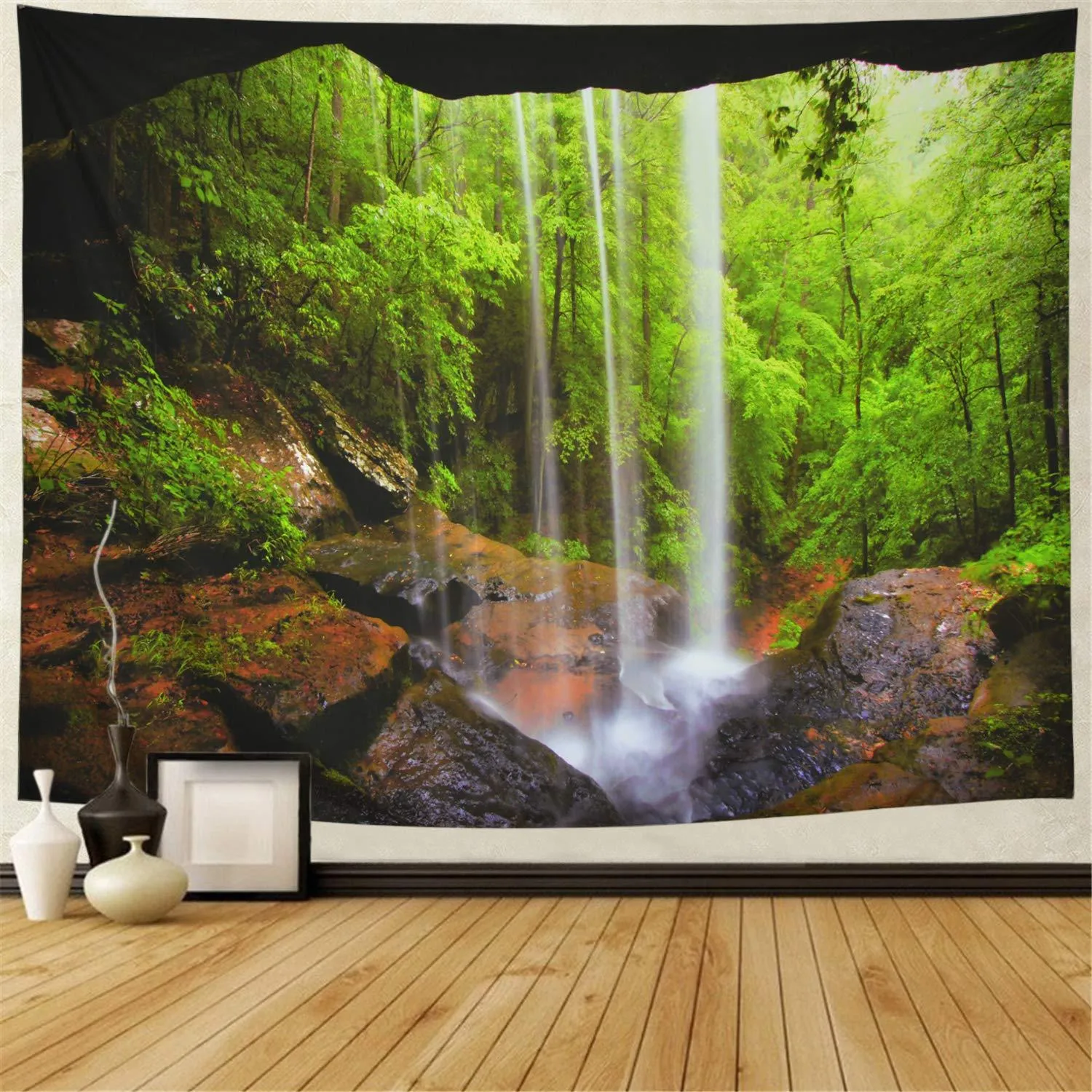 Beautiful Natural Forest Wall Hanging - Tapestry