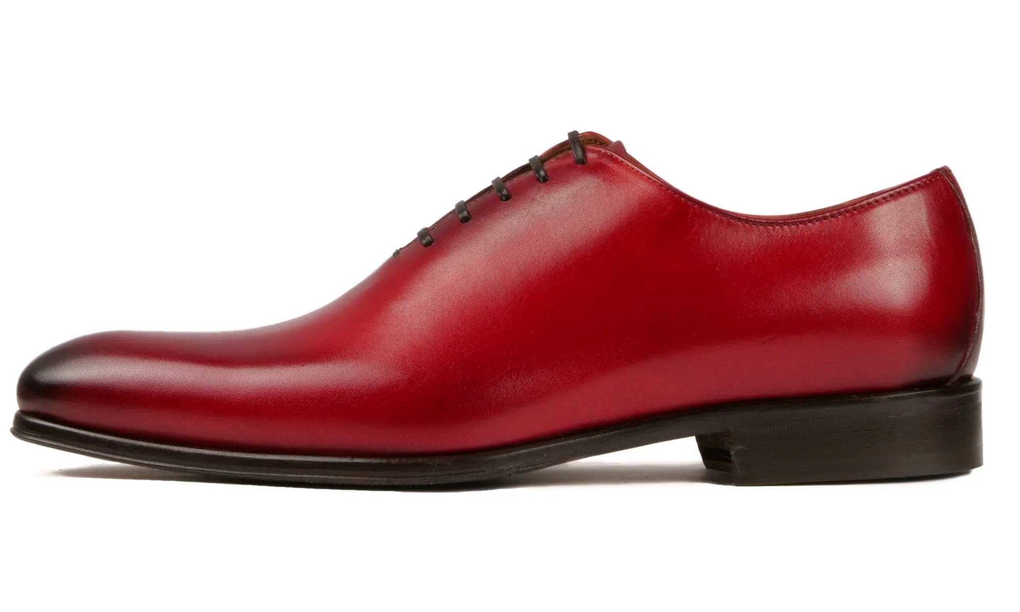 Benson Wholecut Oxford Scarlet Red