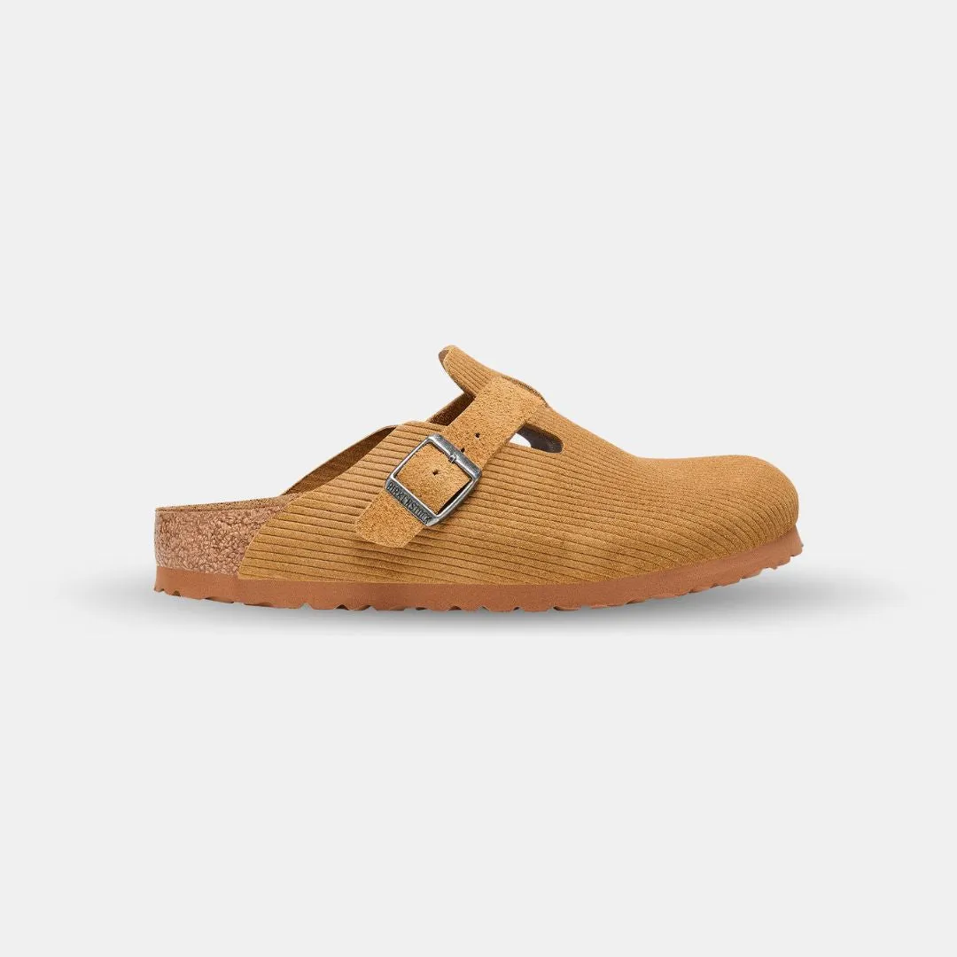 Birkenstock Boston Corduroy Cork Unisex Brown