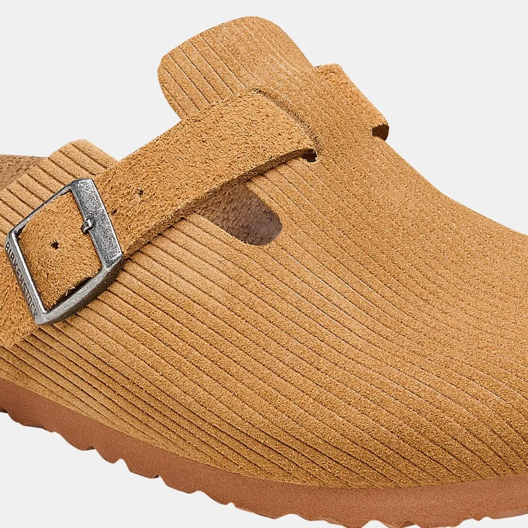 Birkenstock Boston Corduroy Cork Unisex Brown