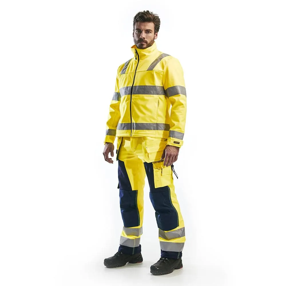 Blaklader 4838 Hi-Vis Water Resistant Softshell Jacket