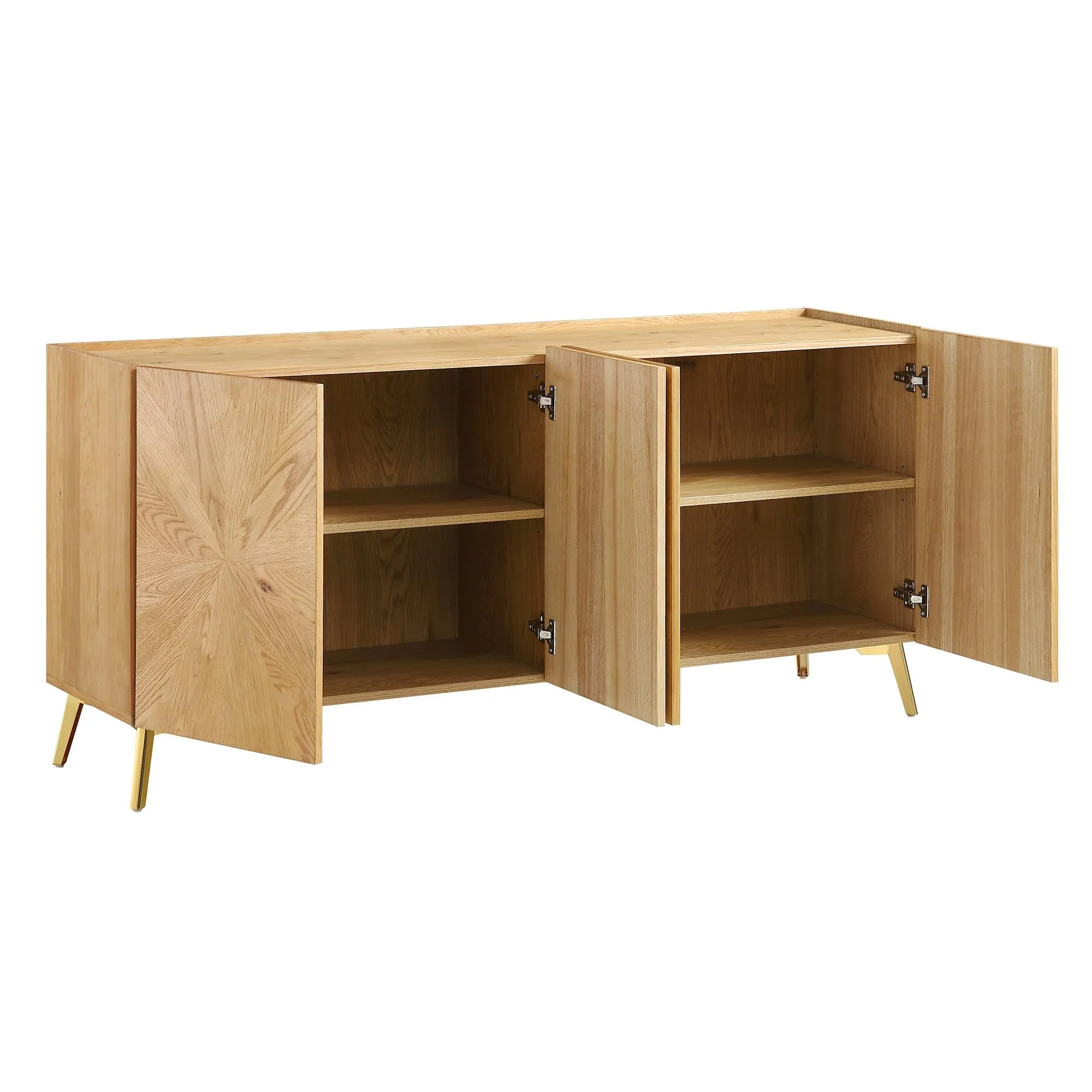 Bohdi Oak 160cm Wide Sideboard