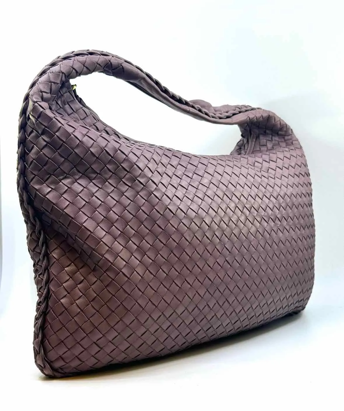 BOTTEGA VENETA Lilac Leather Handbag