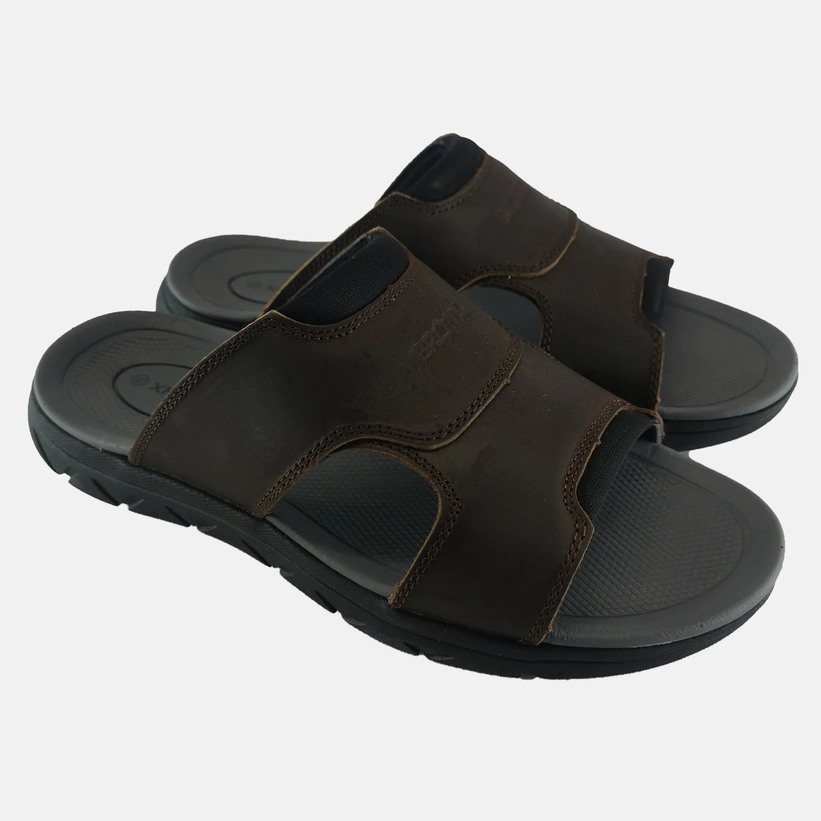 Bronx Leather Choc Midtown Sandals