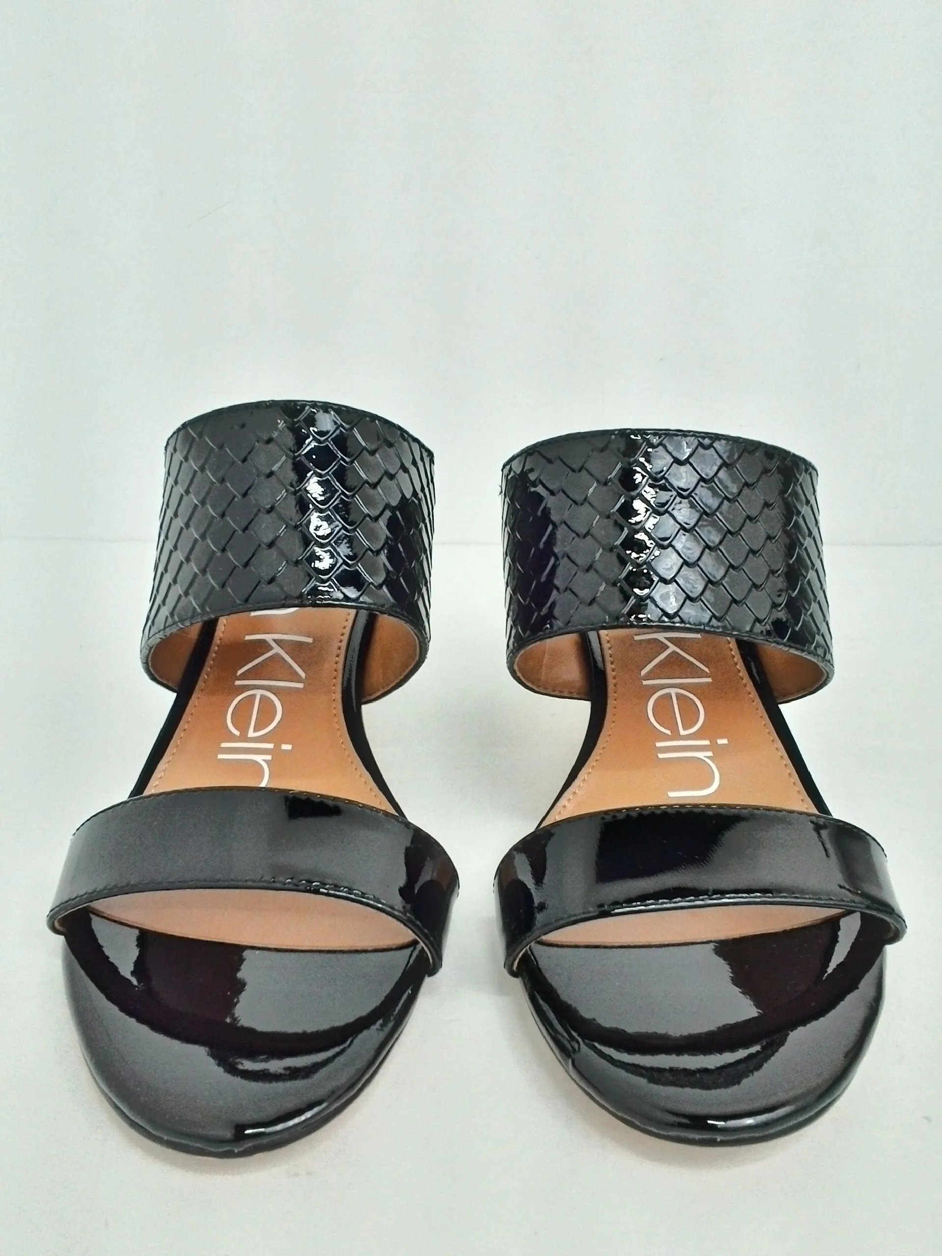 Calvin Klein Women's Cecily Black Mule Sandals Size 6.5