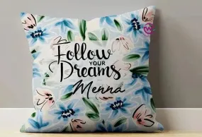 Canvas Cushion-Square Shape - Motivation