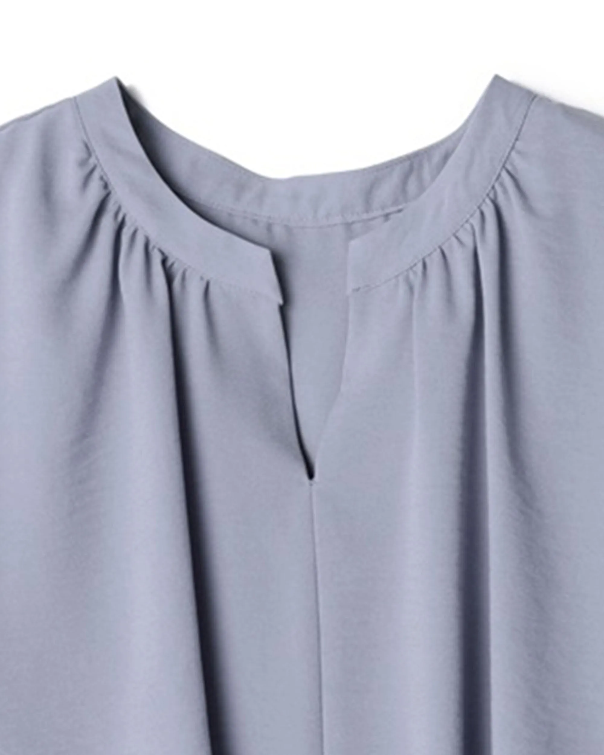 Cape Shoulder Blouse