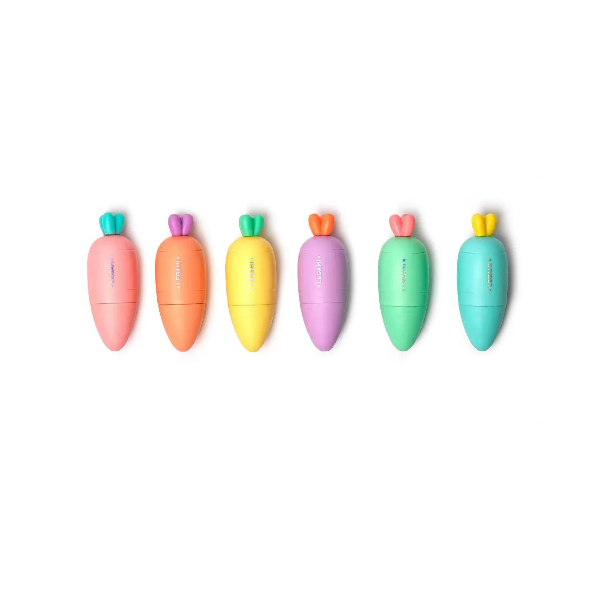 CARRATE TEAM MINI HIGHLIGHTERS // SET OF 6