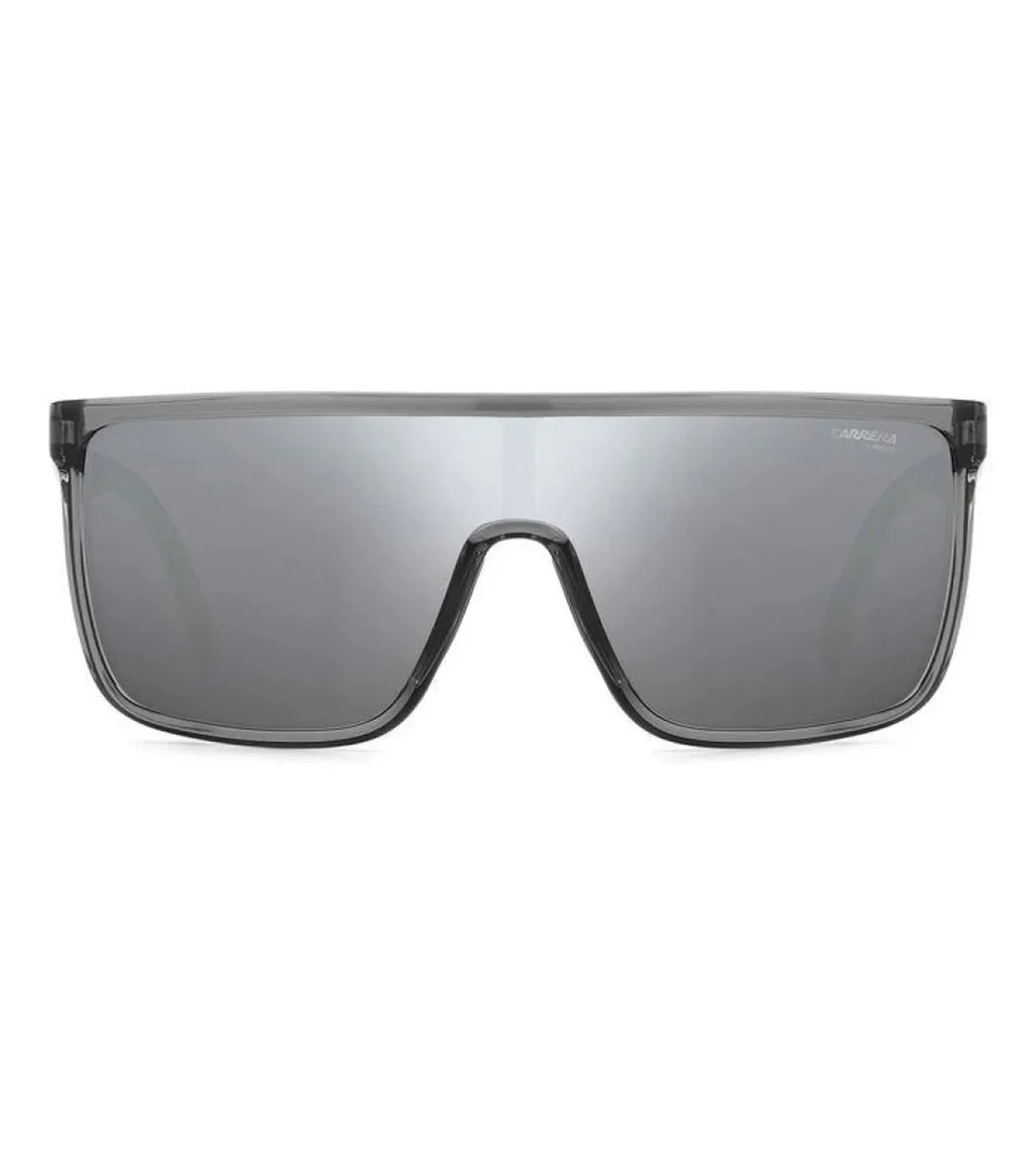 Carrera Men's Silver Mirror Wraparound Sunglass