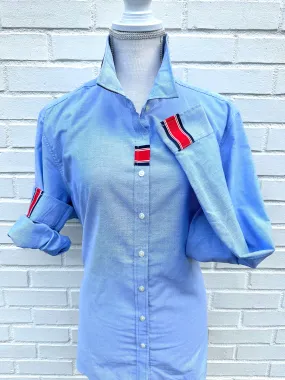 Casie2 Blue Oxford Shirt (Casie2 29)