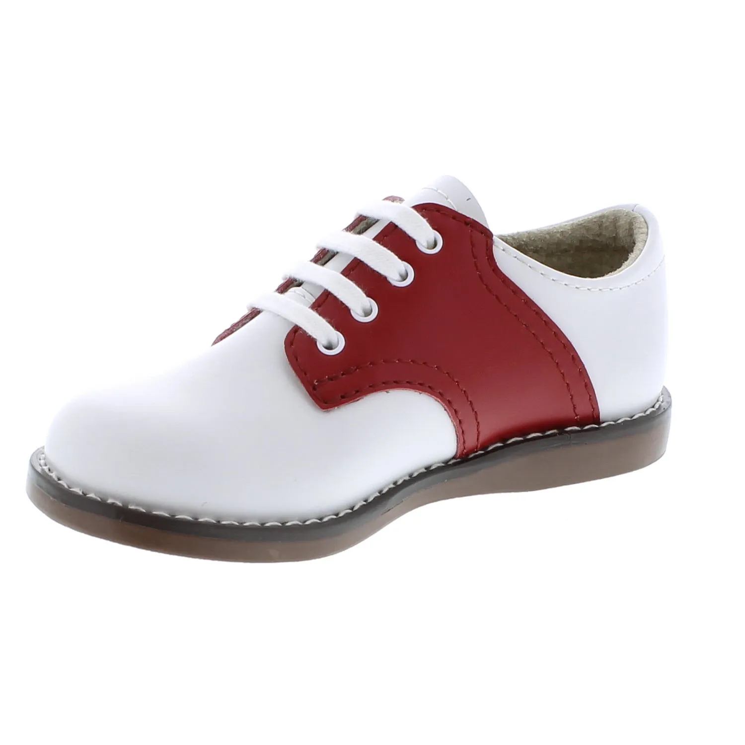 Cheer - White & Red Saddle