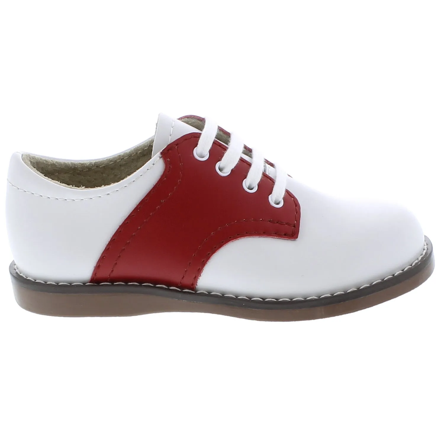 Cheer - White & Red Saddle