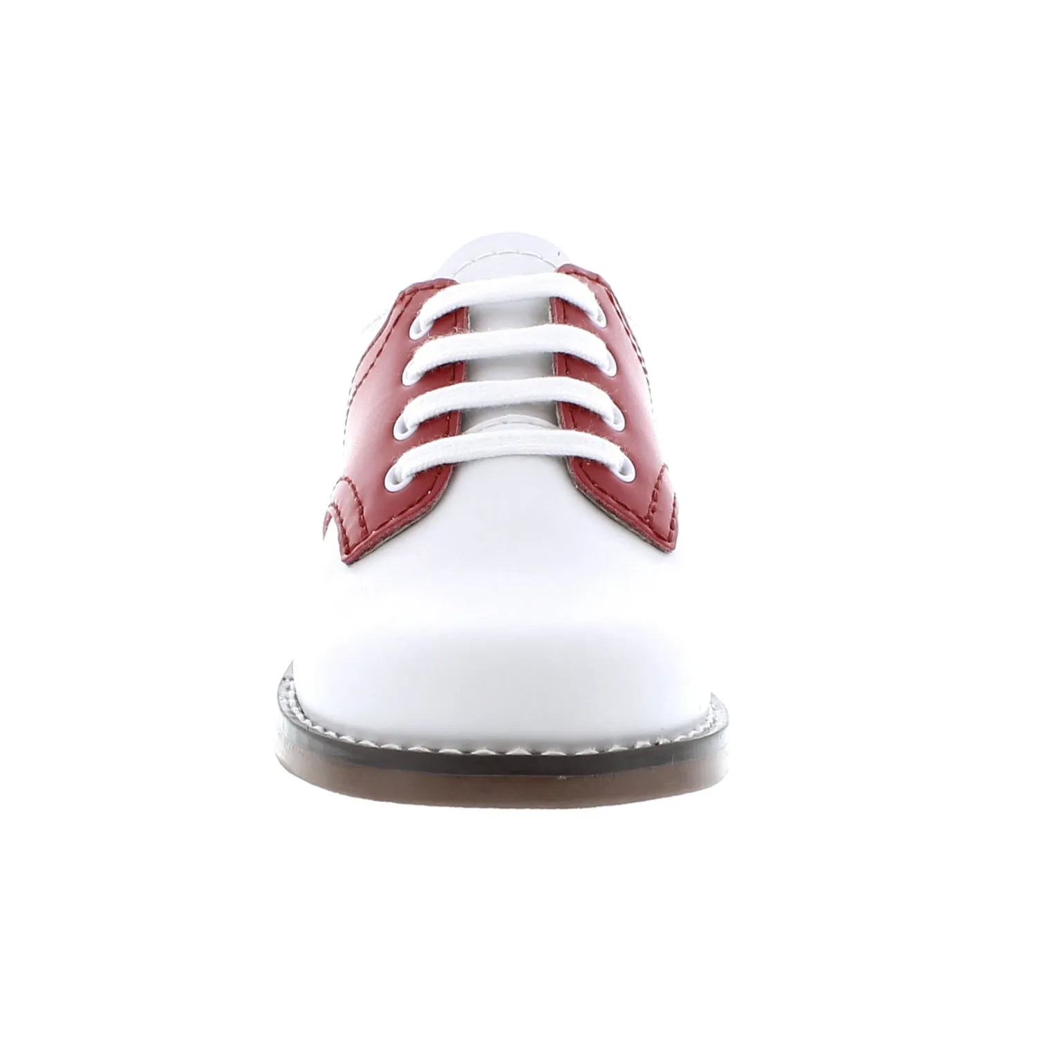 Cheer - White & Red Saddle