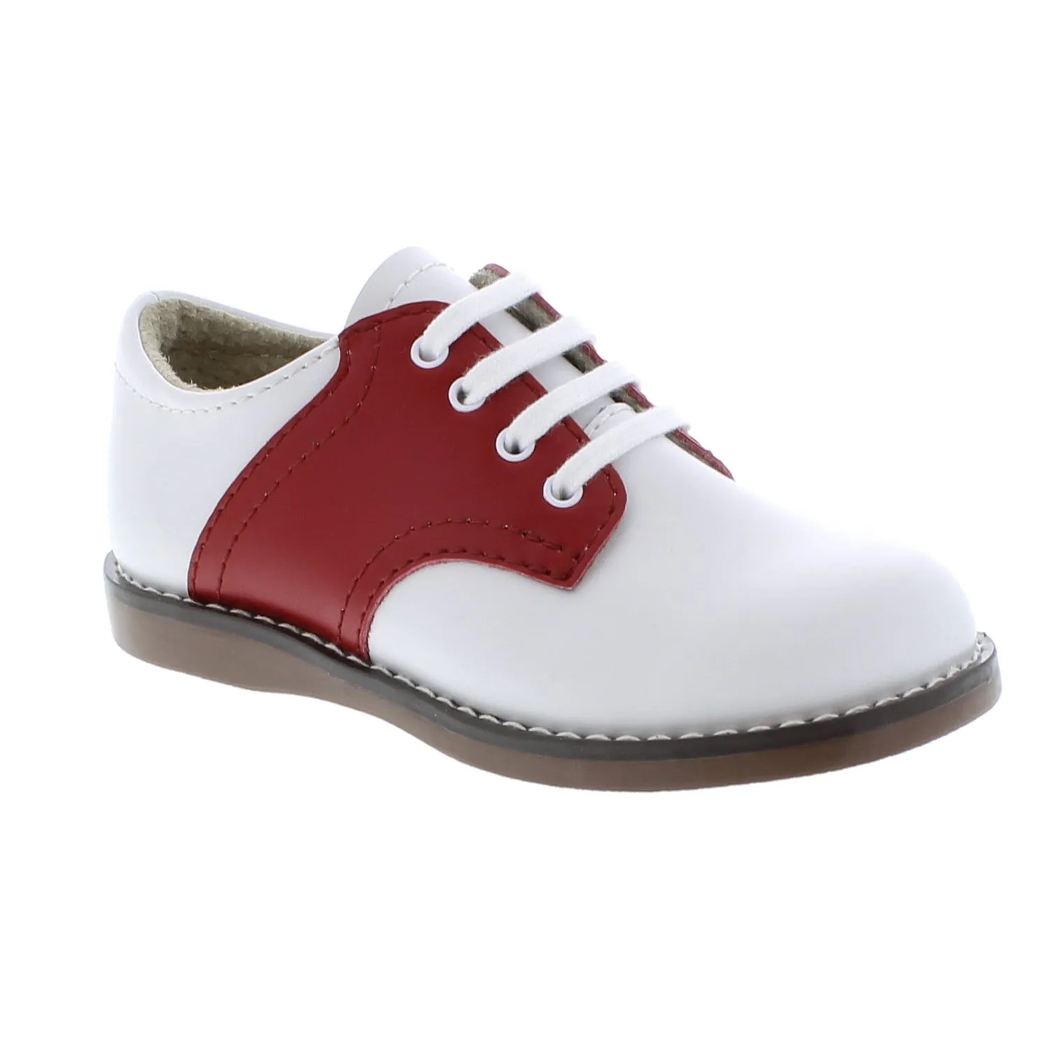 Cheer - White & Red Saddle