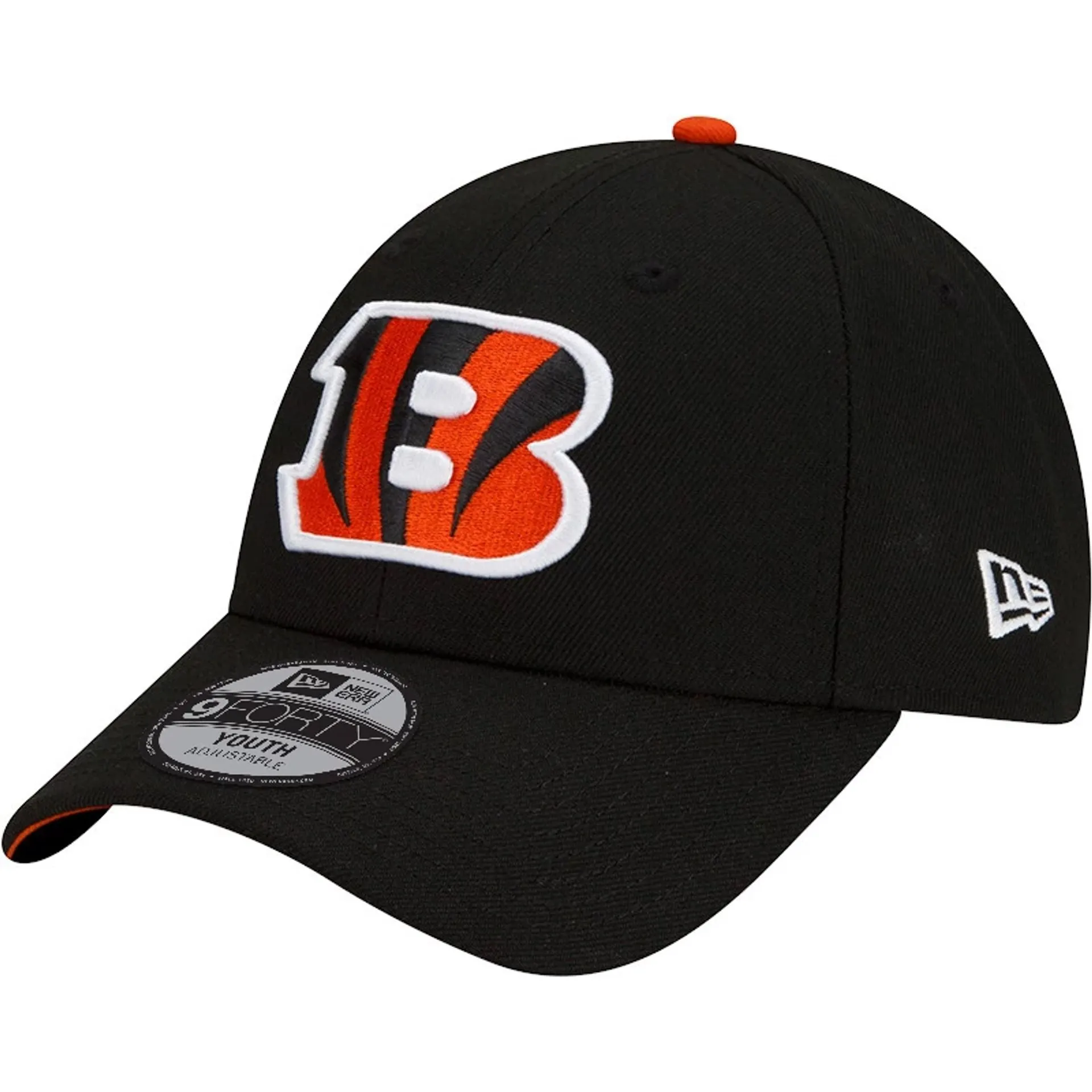 Cincinnati Bengals Youth NFL The League Black 9FORTY Adjustable Cap