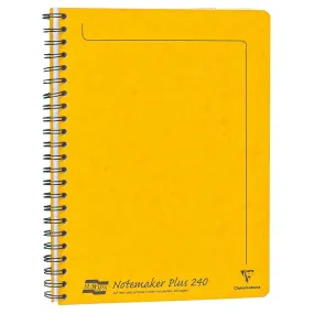 Clairefontaine Europa A4 Notemaker Plus 240 Yellow Notebook