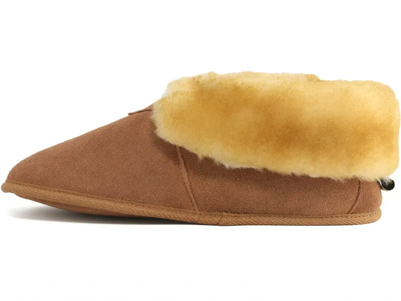 Cloud Nine Sheepskin Soft Sole Booties - Men's Slippers