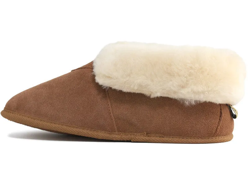 Cloud Nine Sheepskin Soft Sole Booties - Women's Slippers