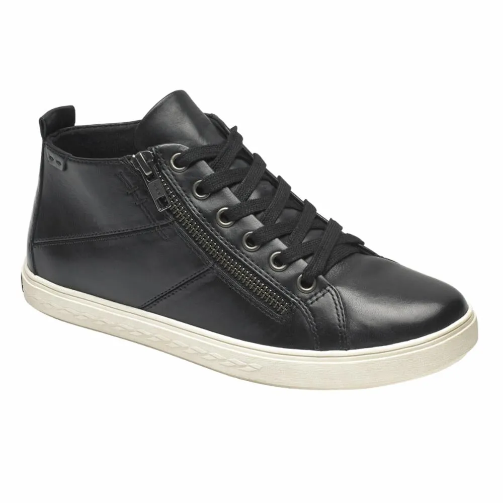 Cobb Hill WILLA HIGH TOP BLACK/LEATHER