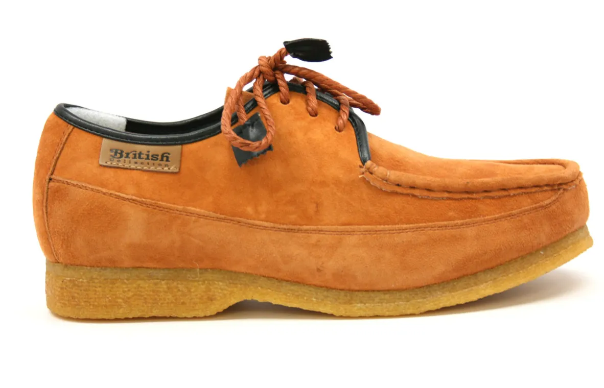 Crown Suede Lace-Up Shoe by The British Collection: Timeless Style and Comfort