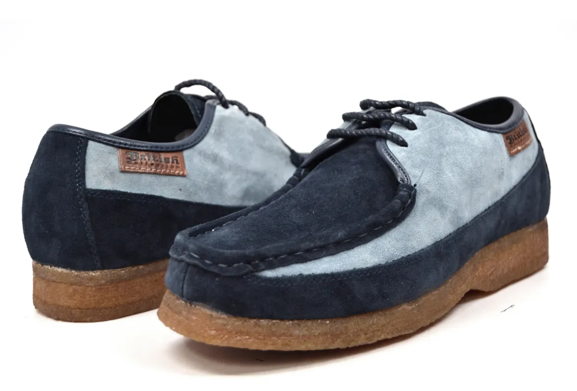 Crown Suede Lace-Up Shoe by The British Collection: Timeless Style and Comfort