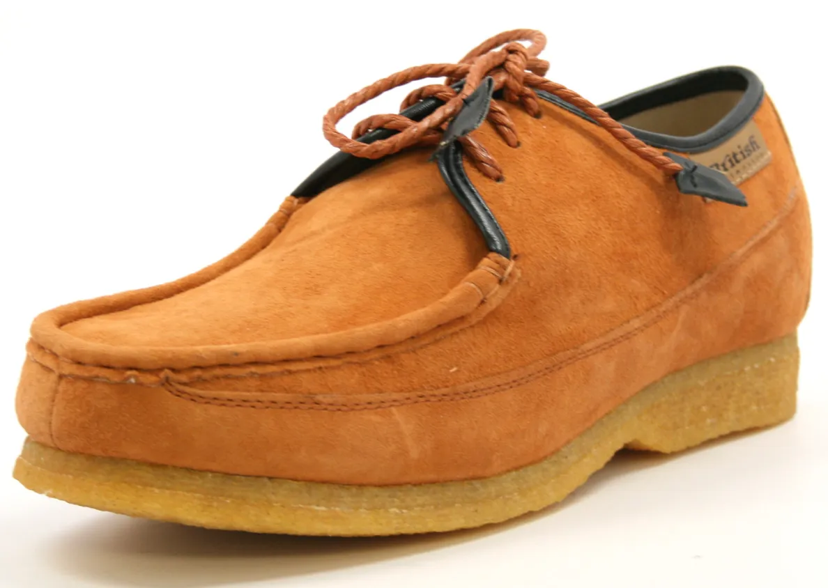 Crown Suede Lace-Up Shoe by The British Collection: Timeless Style and Comfort