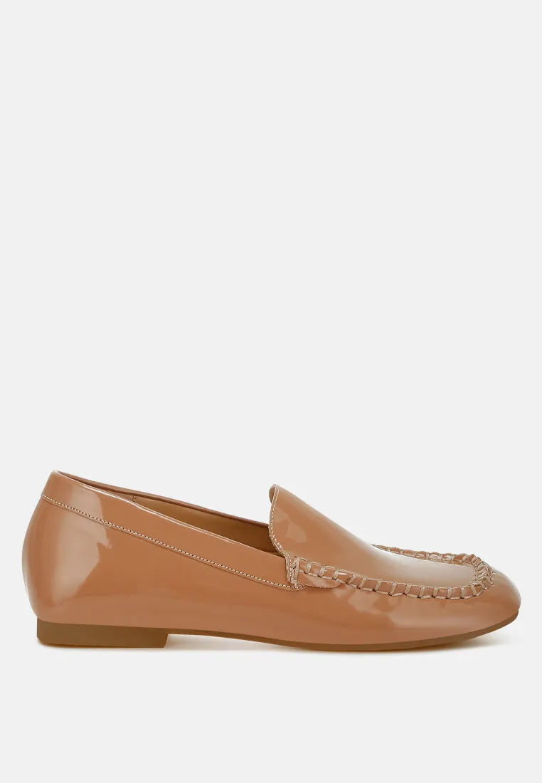 Dama  Patent Pleather Loafers