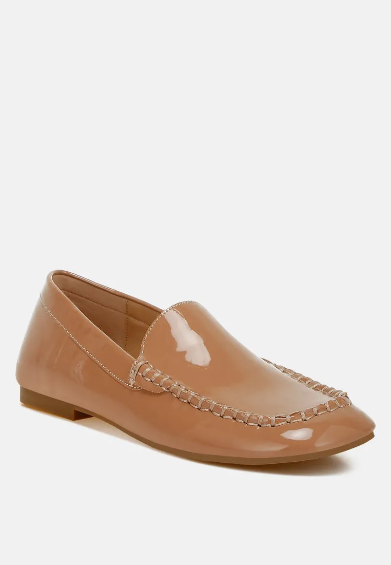 Dama  Patent Pleather Loafers